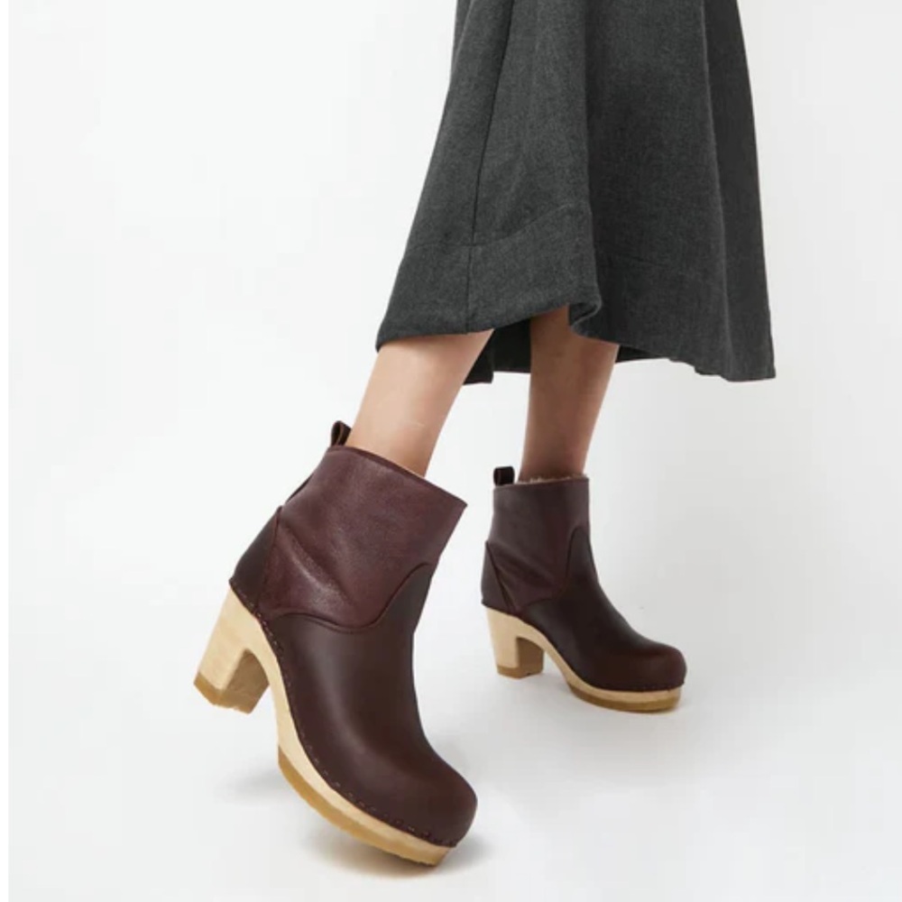 Sven No6 Sterling Lined Clog Boots